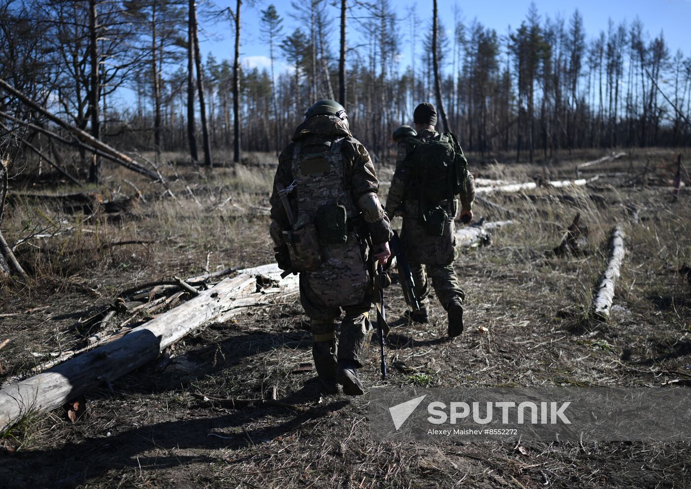 Russia Ukraine Military Operation Troops Training