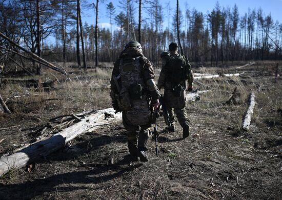 Russia Ukraine Military Operation Troops Training