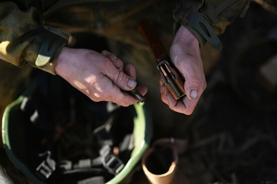 Russia Ukraine Military Operation Troops Training