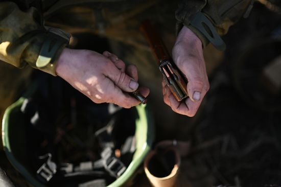 Russia Ukraine Military Operation Troops Training