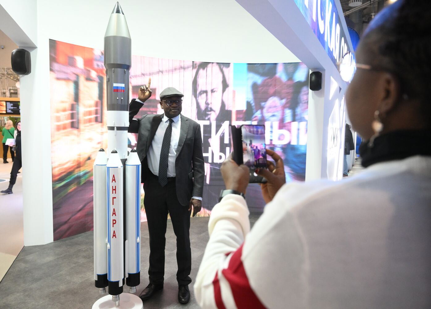 International RUSSIA EXPO Forum and Exhibition. Burkina-Faso delegation