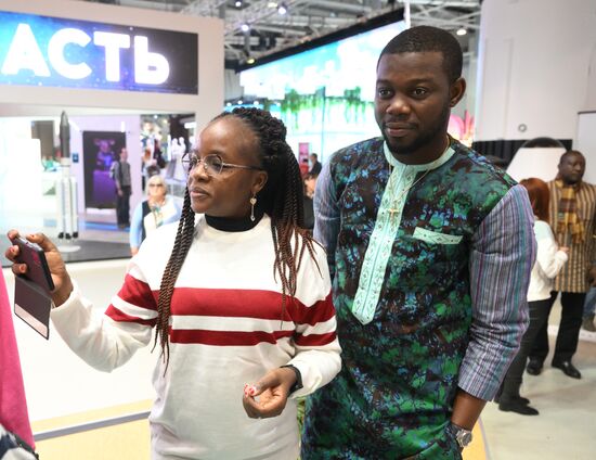 International RUSSIA EXPO Forum and Exhibition. Burkina-Faso delegation