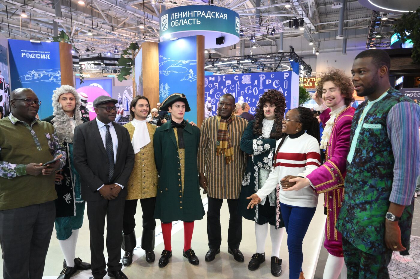 International RUSSIA EXPO Forum and Exhibition. Burkina-Faso delegation