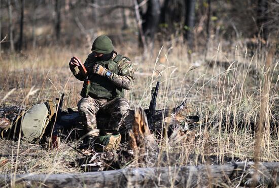 Russia Ukraine Military Operation Troops Training