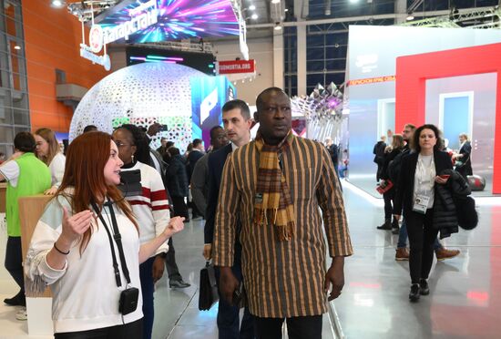 International RUSSIA EXPO Forum and Exhibition. Burkina-Faso delegation
