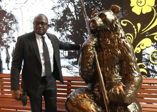 International RUSSIA EXPO Forum and Exhibition. Burkina-Faso delegation