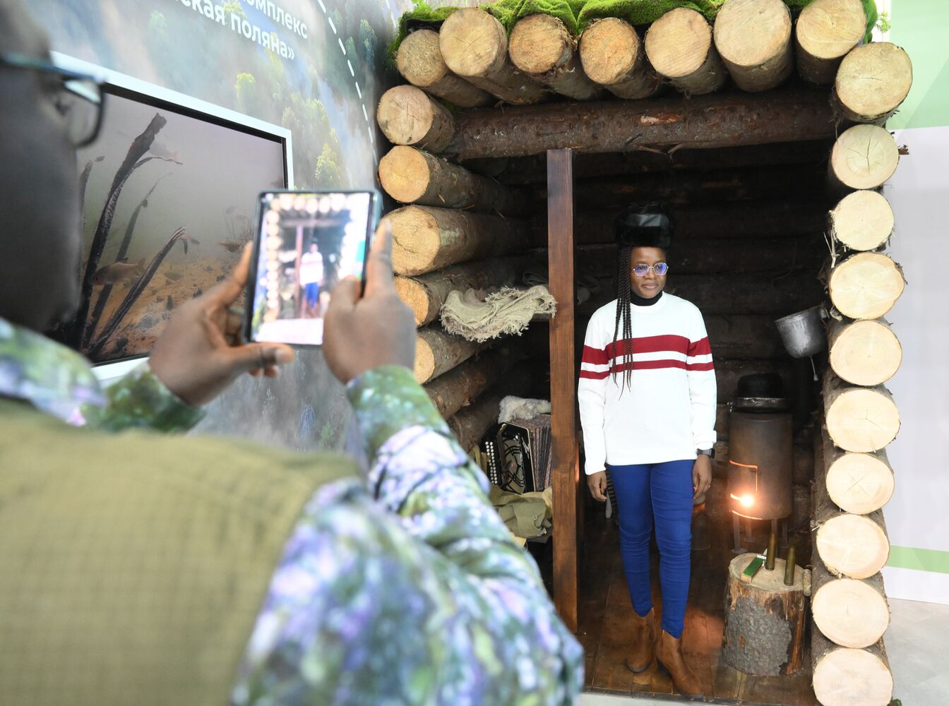 International RUSSIA EXPO Forum and Exhibition. Burkina-Faso delegation