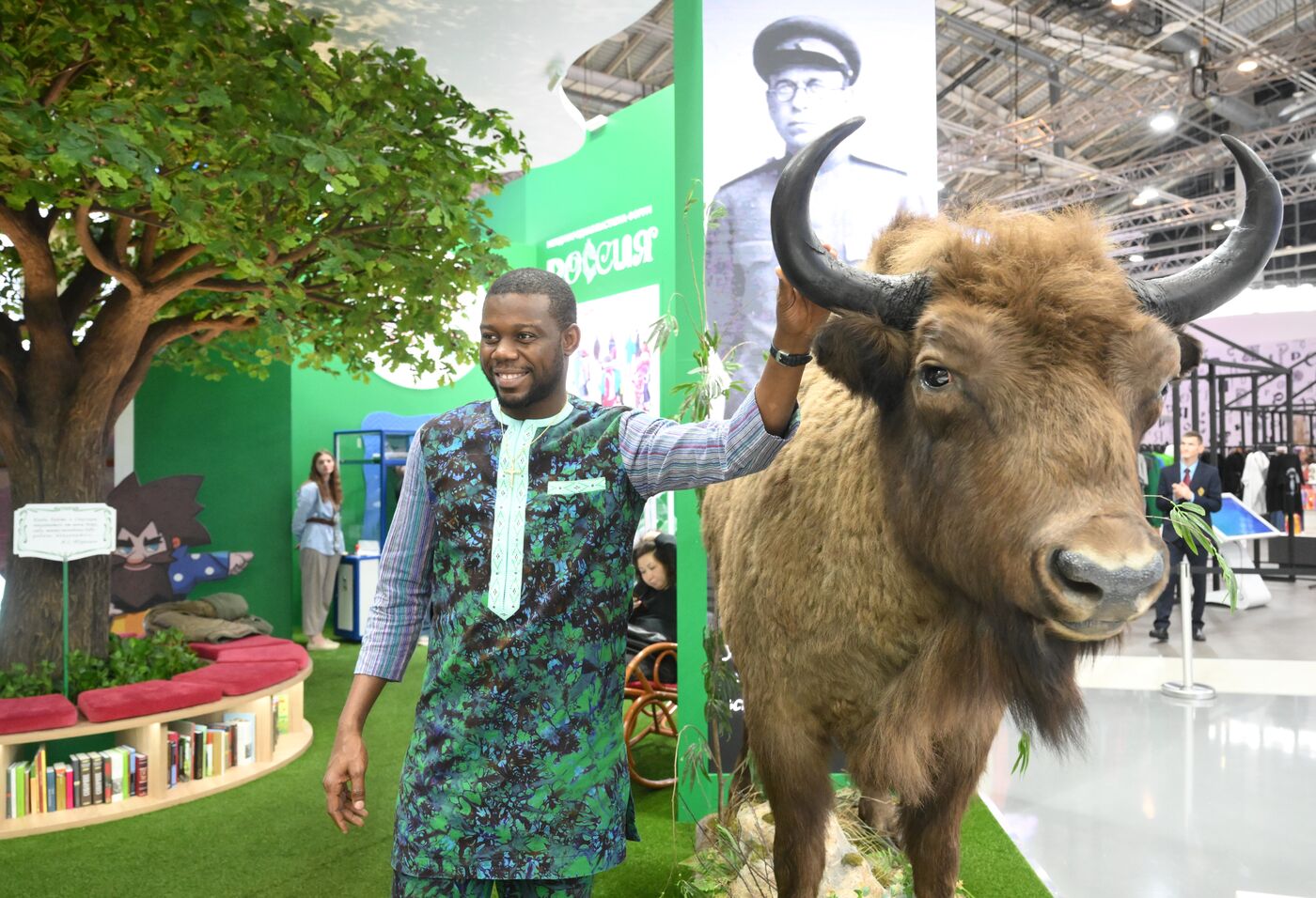 International RUSSIA EXPO Forum and Exhibition. Burkina-Faso delegation