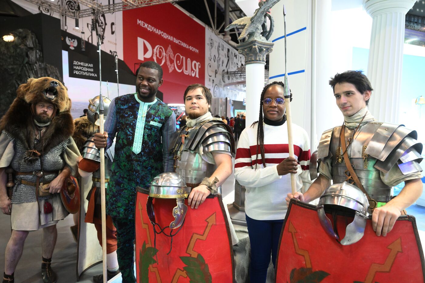 International RUSSIA EXPO Forum and Exhibition. Burkina-Faso delegation