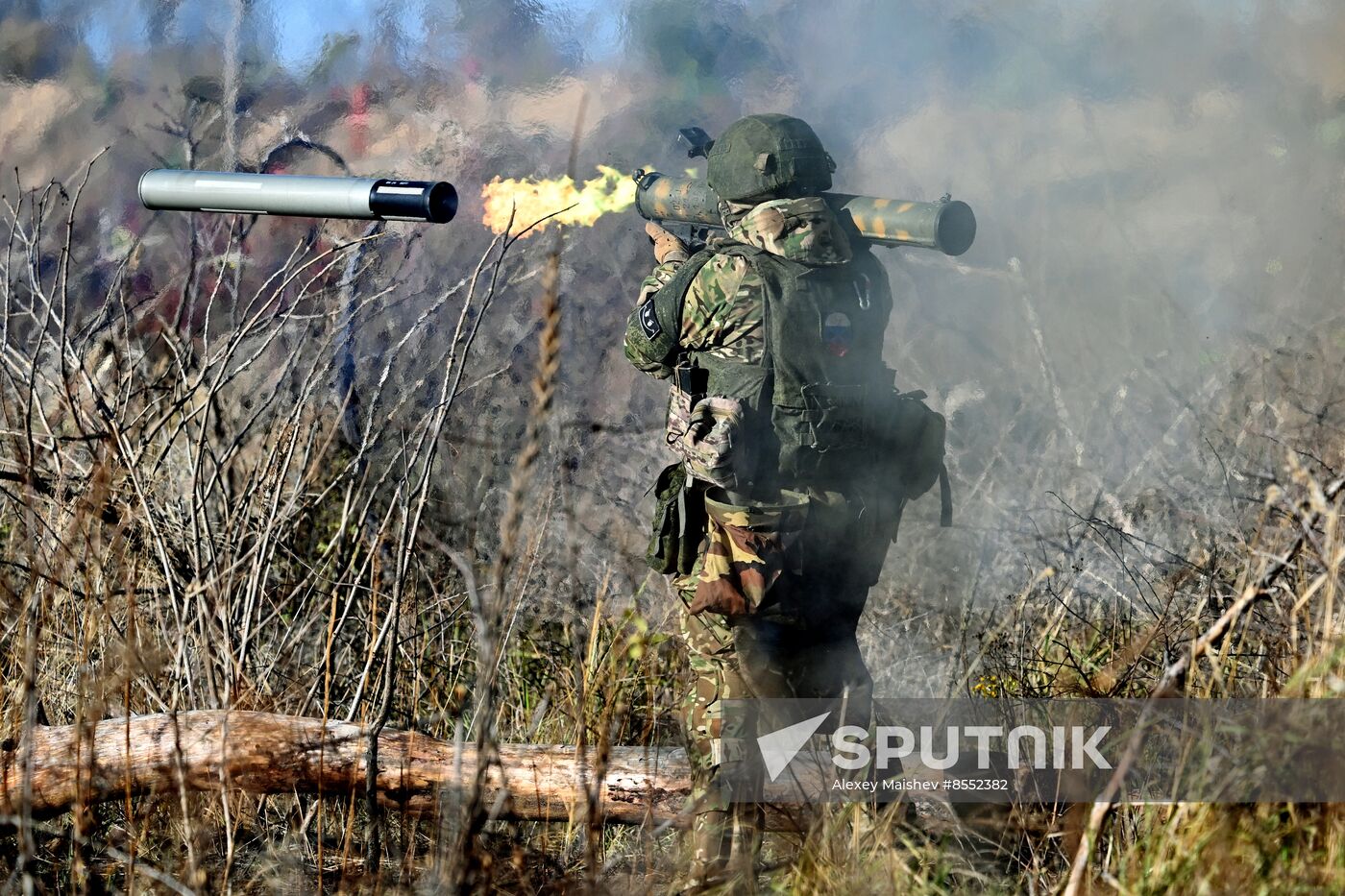 Russia Ukraine Military Operation Troops Training