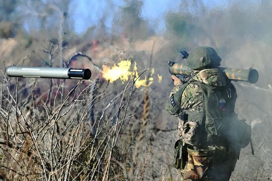 Russia Ukraine Military Operation Troops Training