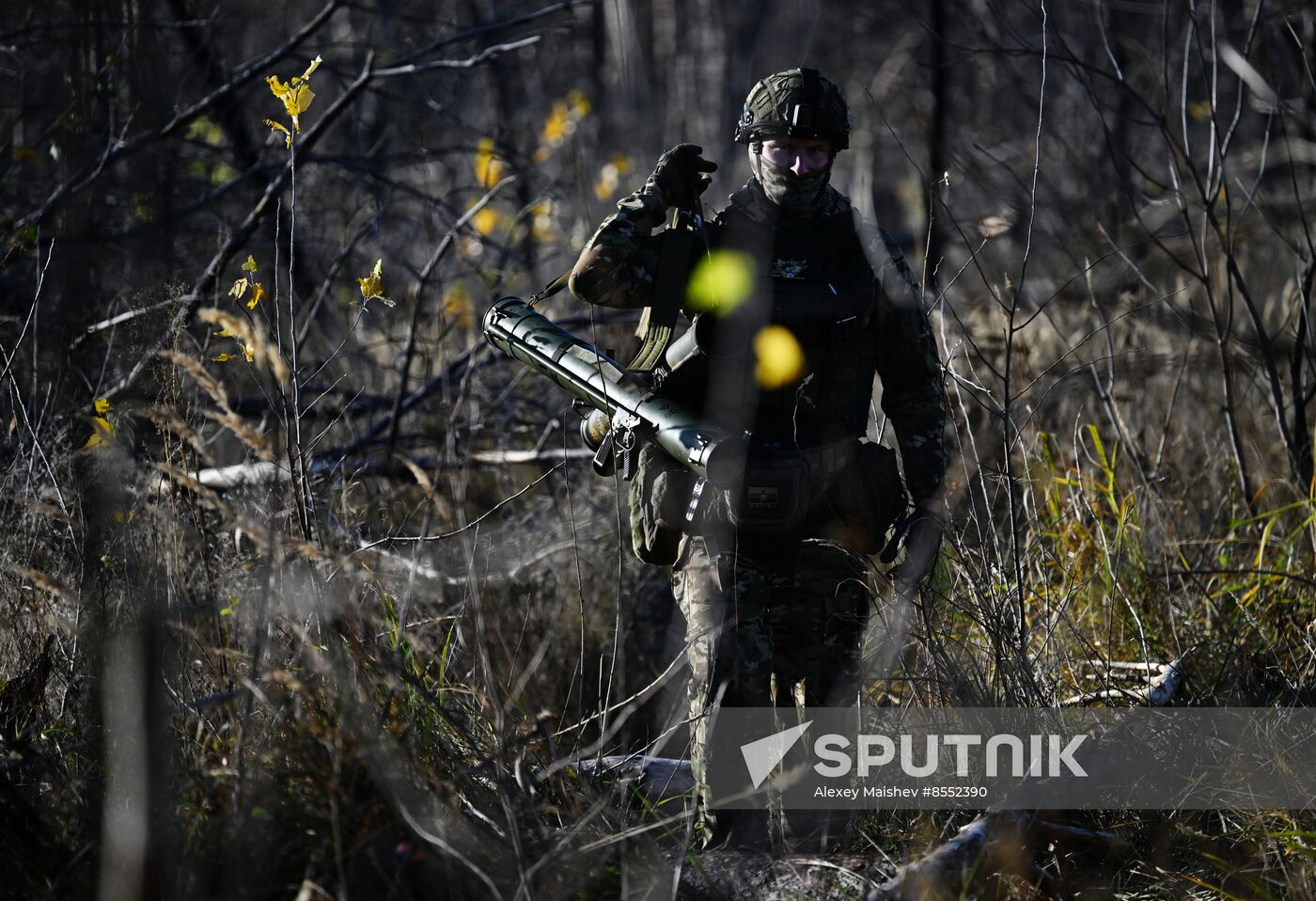 Russia Ukraine Military Operation Troops Training