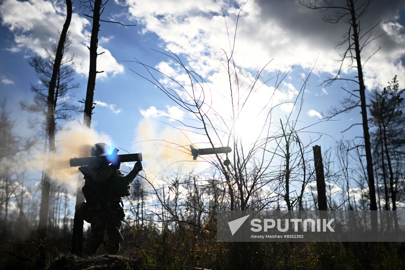 Russia Ukraine Military Operation Troops Training