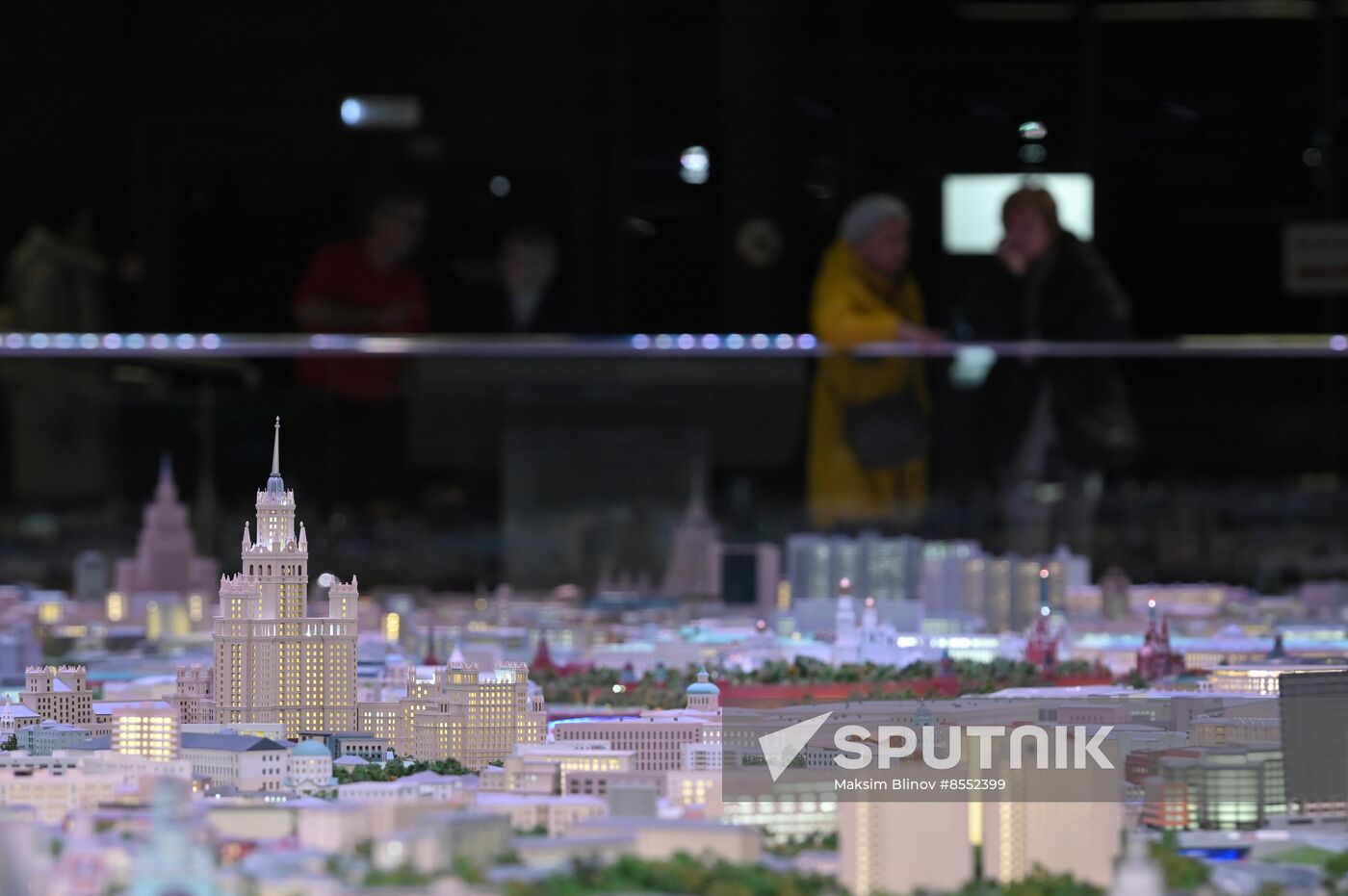 International RUSSIA EXPO forum and exhibition. Miniature Moscow Pavilion opens after renovation