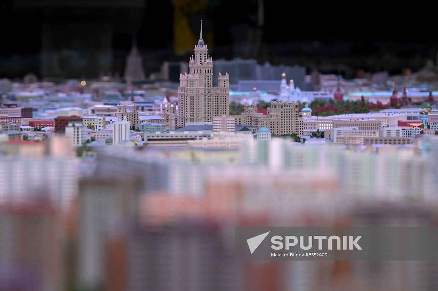 International RUSSIA EXPO forum and exhibition. Miniature Moscow Pavilion opens after renovation