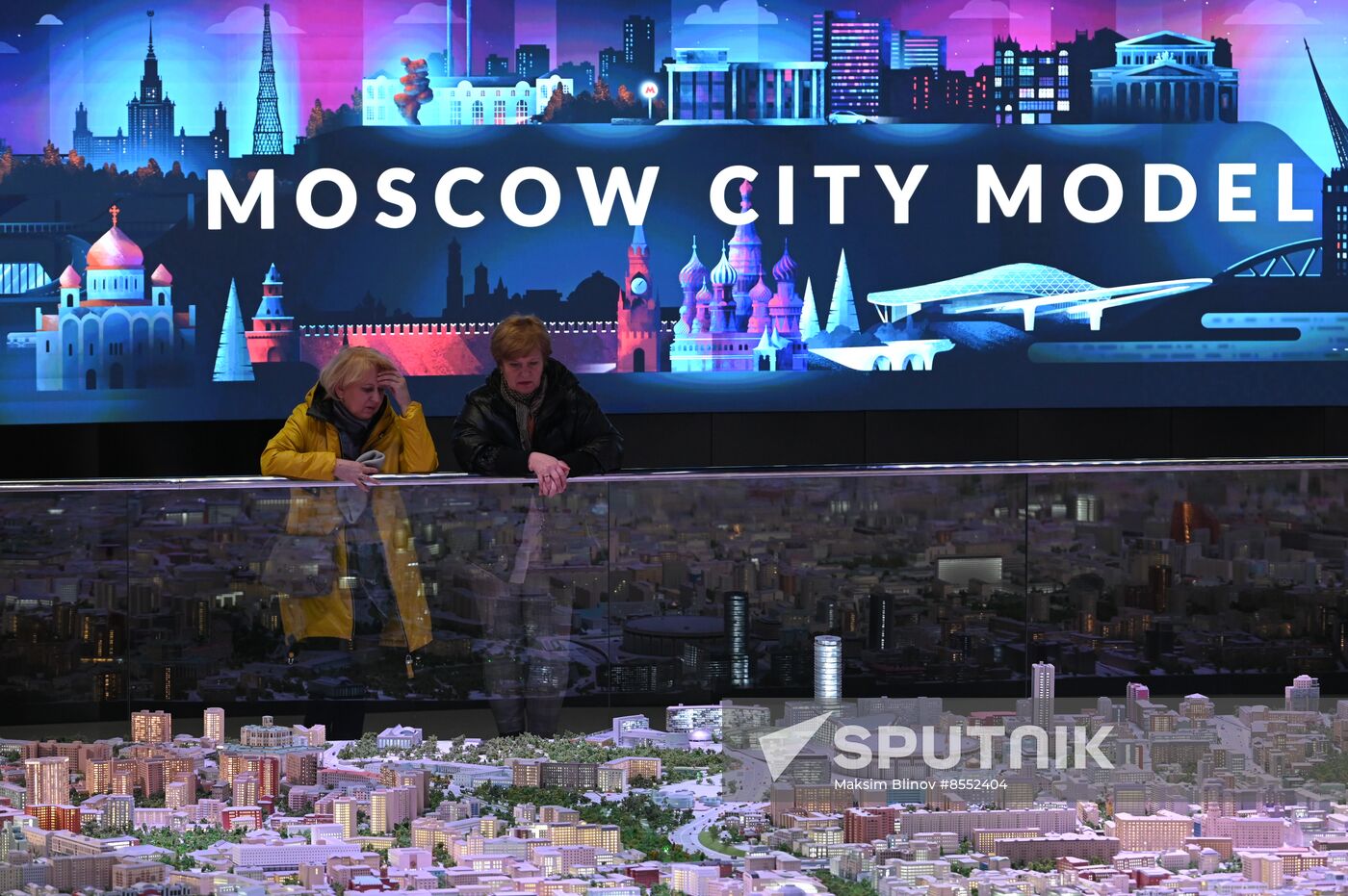 International RUSSIA EXPO forum and exhibition. Miniature Moscow Pavilion opens after renovation