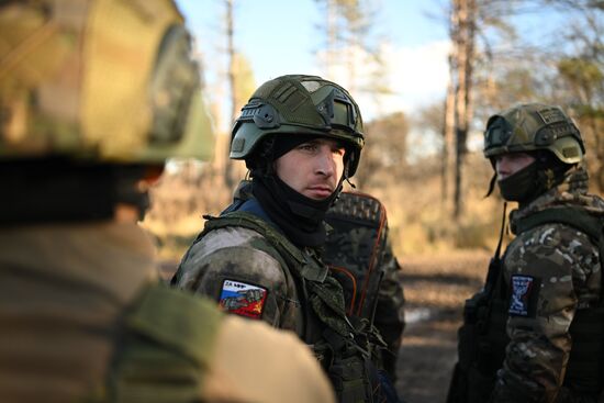 Russia Ukraine Military Operation Troops Training