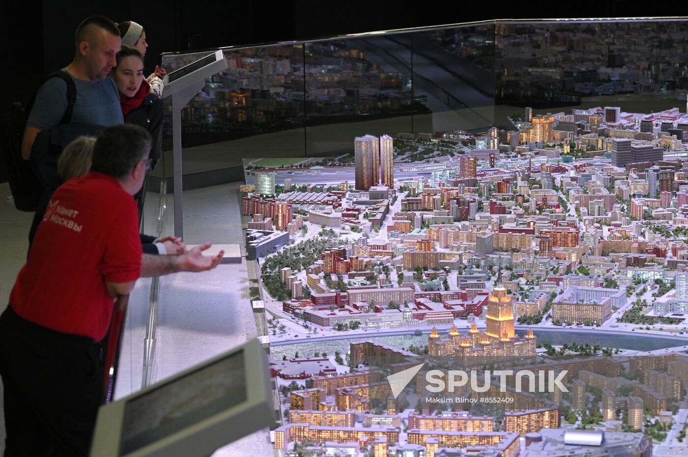 International RUSSIA EXPO forum and exhibition. Miniature Moscow Pavilion opens after renovation