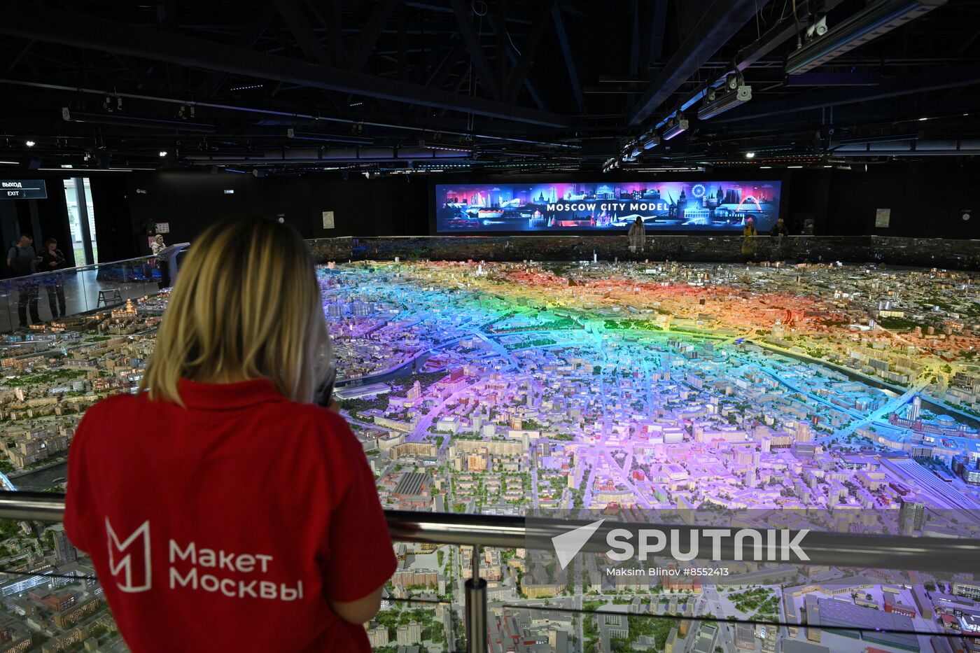 International RUSSIA EXPO forum and exhibition. Miniature Moscow Pavilion opens after renovation