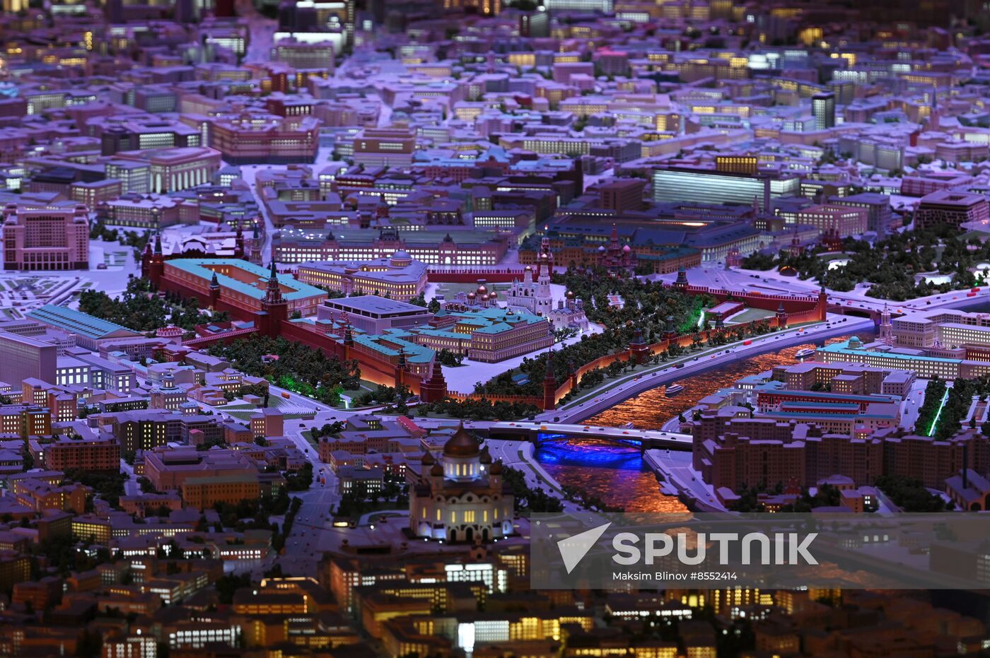 International RUSSIA EXPO forum and exhibition. Miniature Moscow Pavilion opens after renovation