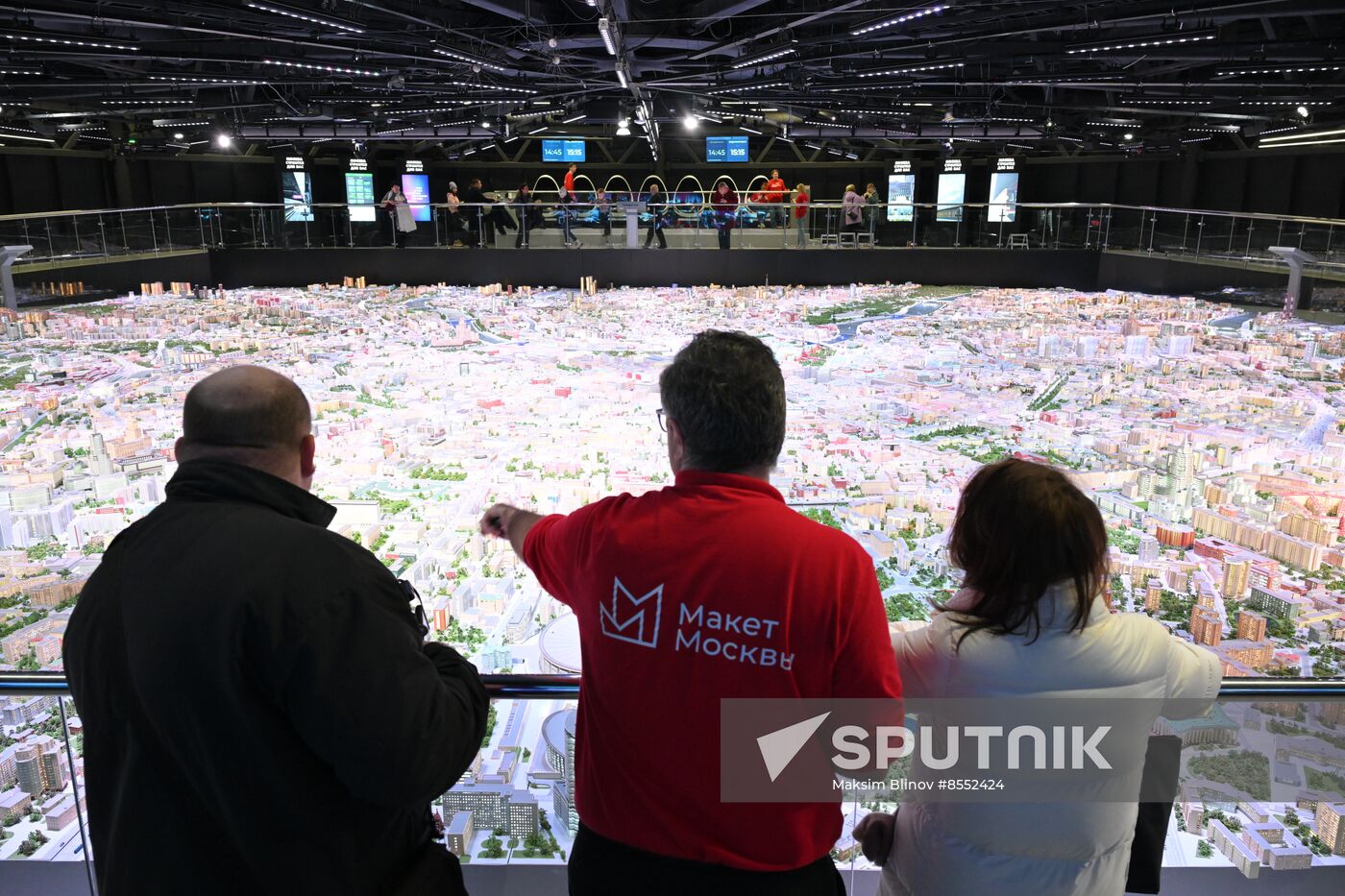 International RUSSIA EXPO forum and exhibition. Miniature Moscow Pavilion opens after renovation