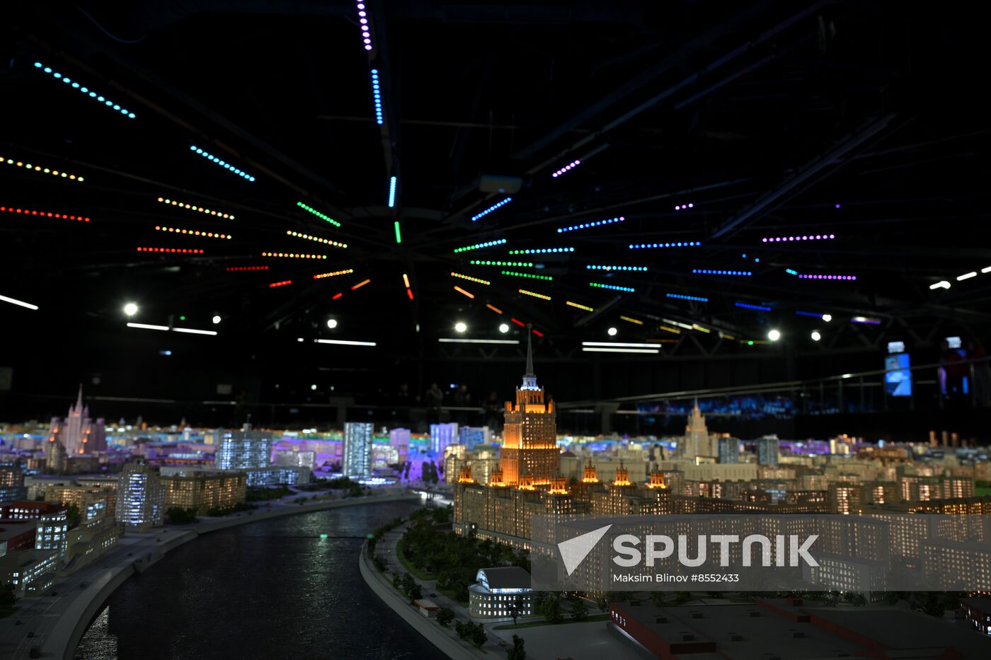 International RUSSIA EXPO forum and exhibition. Miniature Moscow Pavilion opens after renovation