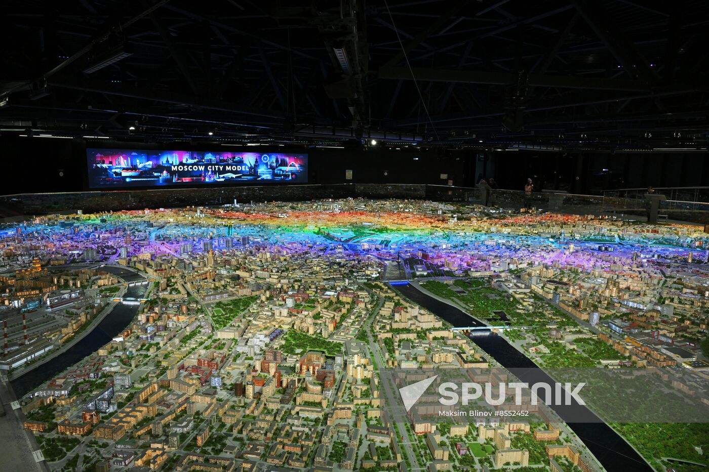 International RUSSIA EXPO forum and exhibition. Miniature Moscow Pavilion opens after renovation