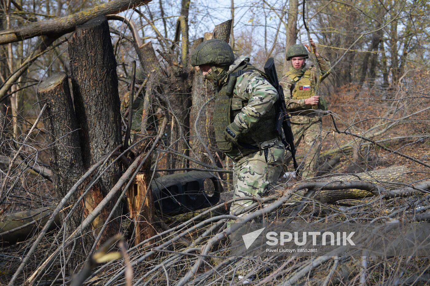 Russia Ukraine Military Operation Artillery Unit