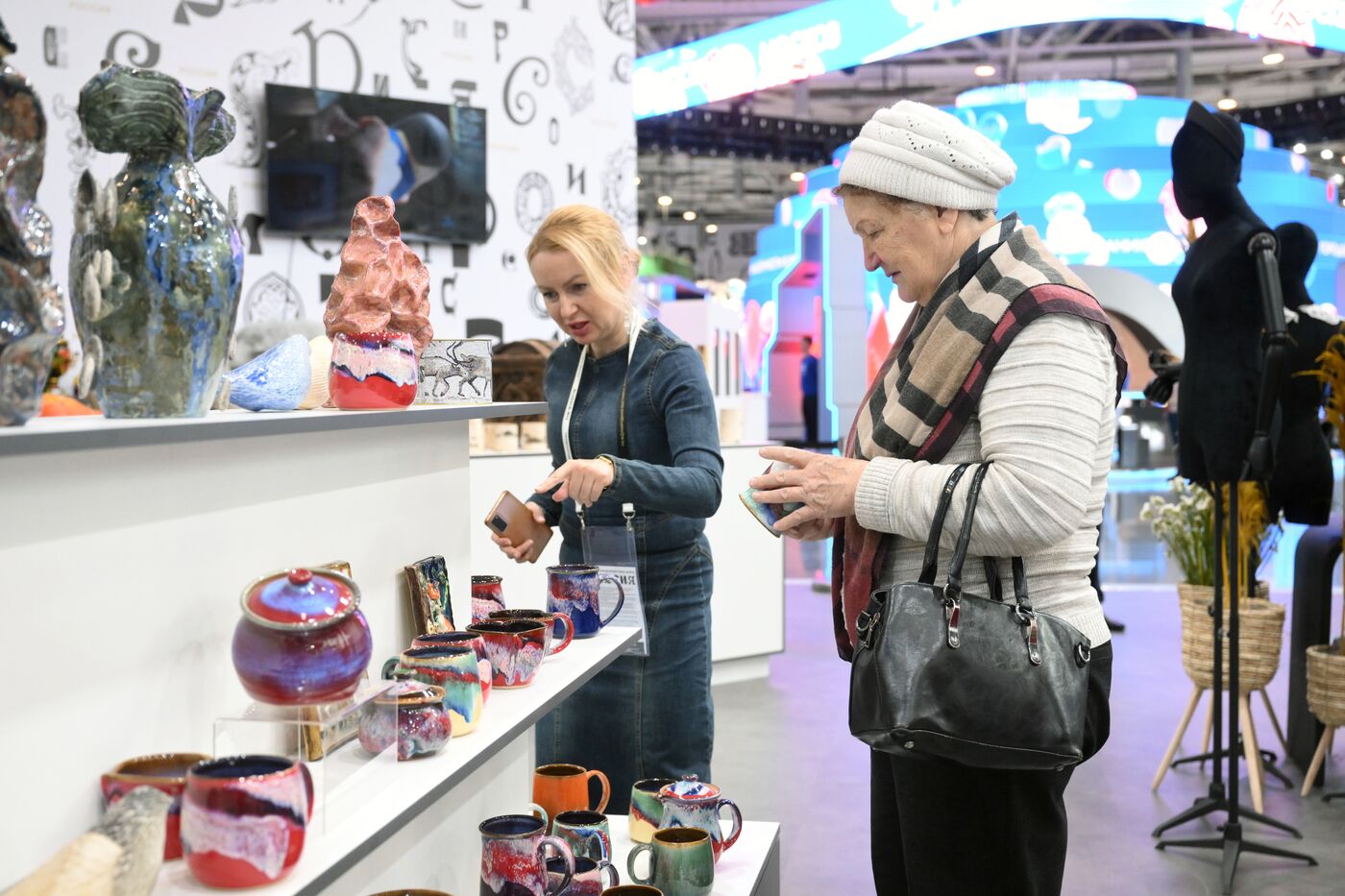 International RUSSIA EXPO forum and exhibition. Opening of Department Store space