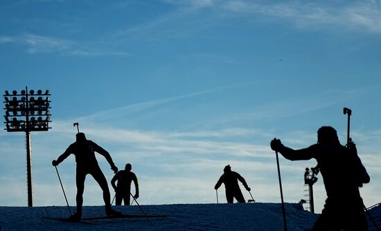 Russia Biathlon Preseason Training