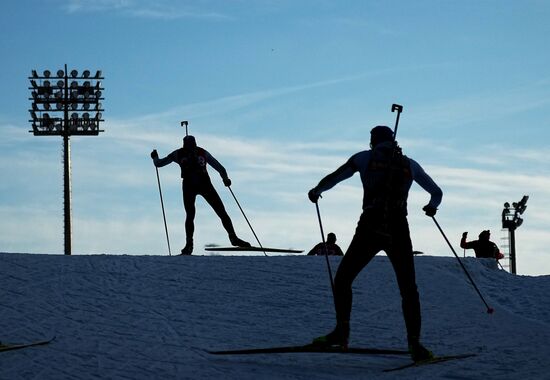 Russia Biathlon Preseason Training