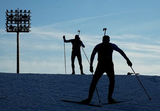 Russia Biathlon Preseason Training