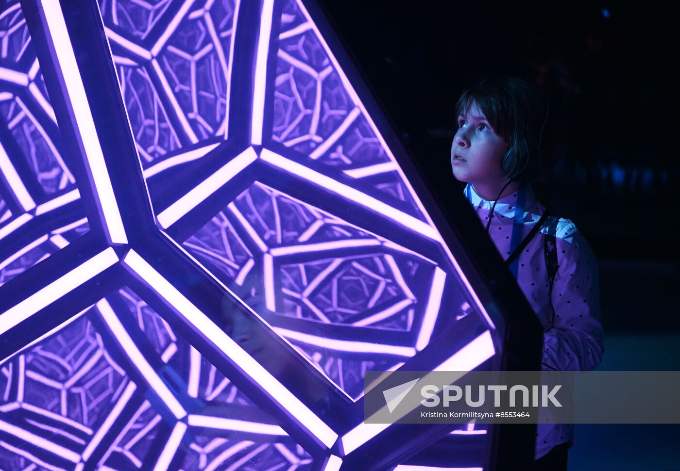 International RUSSIA EXPO forum and exhibition. Children's groups from various regions