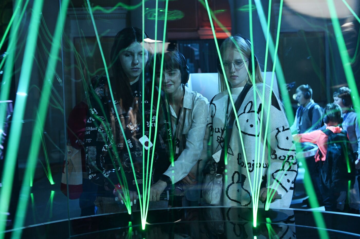 International RUSSIA EXPO forum and exhibition. Children's groups from various regions