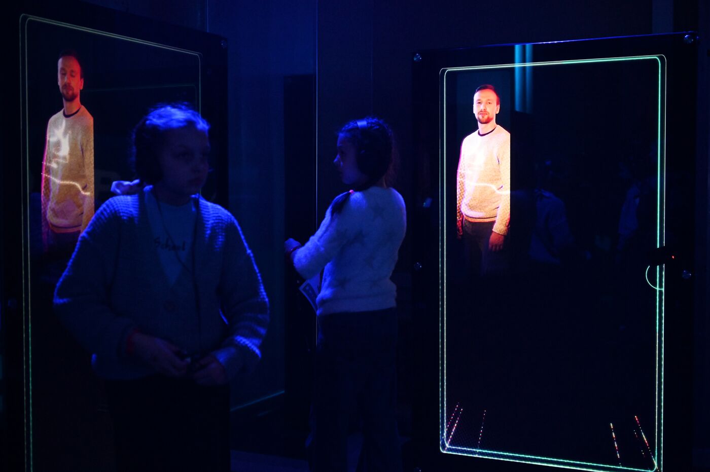 International RUSSIA EXPO forum and exhibition. Children's groups from various regions