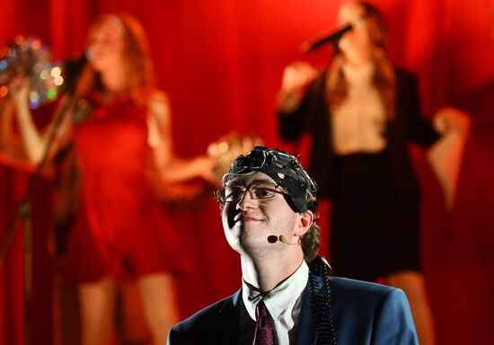 International RUSSIA EXPO forum and exhibition. Finals and awards ceremony of contest for The Hard Exam best stage production as part of Knowledge: Theater all-Russian educational project