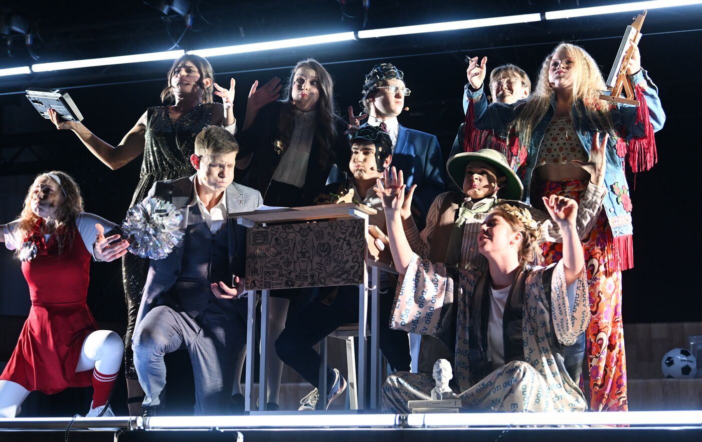 International RUSSIA EXPO forum and exhibition. Finals and awards ceremony of contest for The Hard Exam best stage production as part of Knowledge: Theater all-Russian educational project