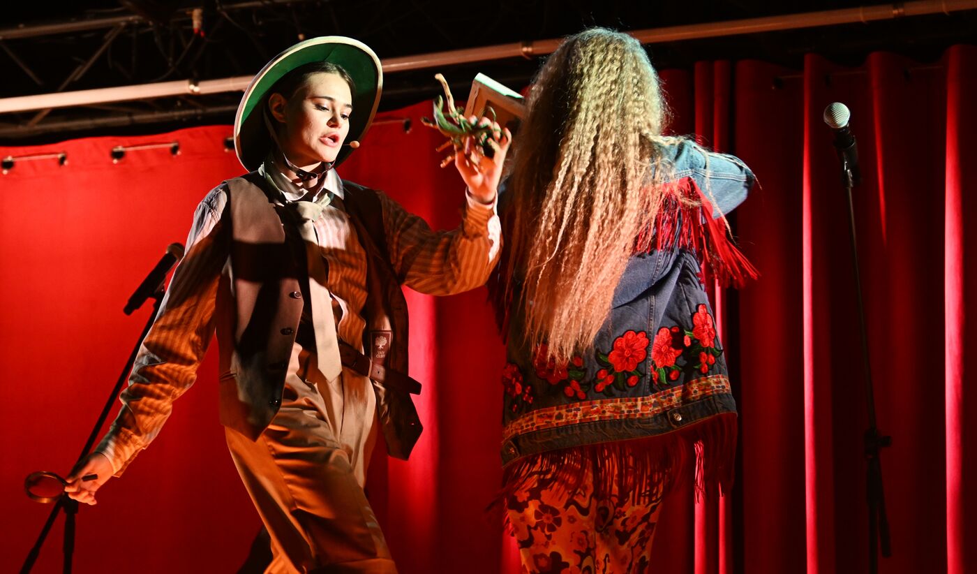 International RUSSIA EXPO forum and exhibition. Finals and awards ceremony of contest for The Hard Exam best stage production as part of Knowledge: Theater all-Russian educational project