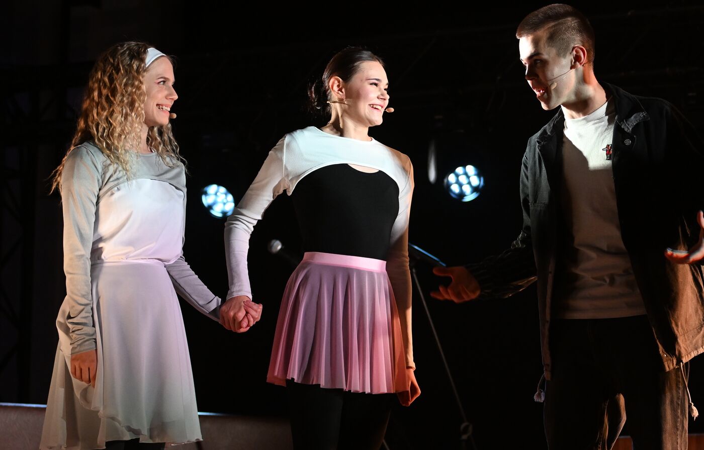 International RUSSIA EXPO forum and exhibition. Finals and awards ceremony of contest for The Hard Exam best stage production as part of Knowledge: Theater all-Russian educational project