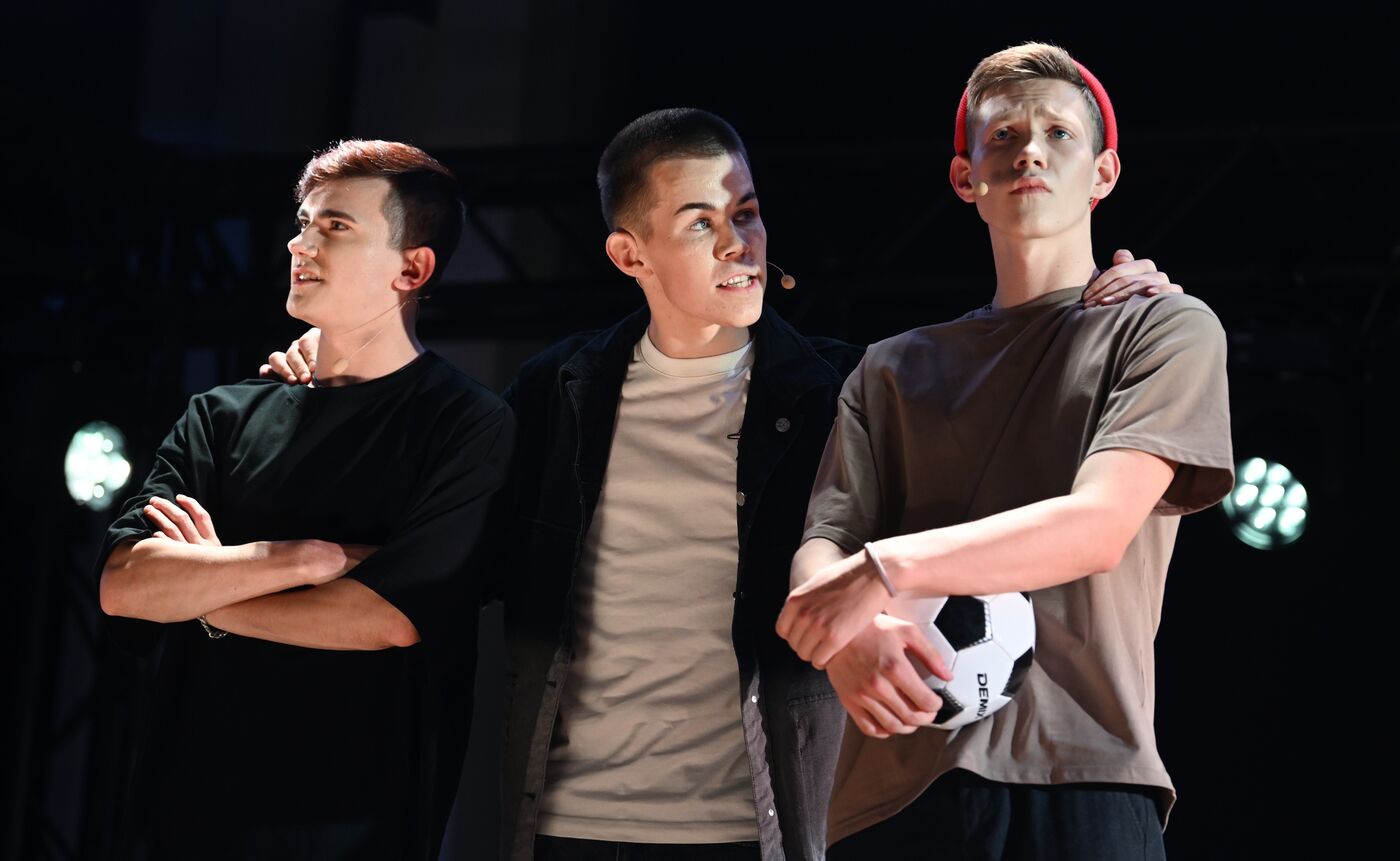 International RUSSIA EXPO forum and exhibition. Finals and awards ceremony of contest for The Hard Exam best stage production as part of Knowledge: Theater all-Russian educational project