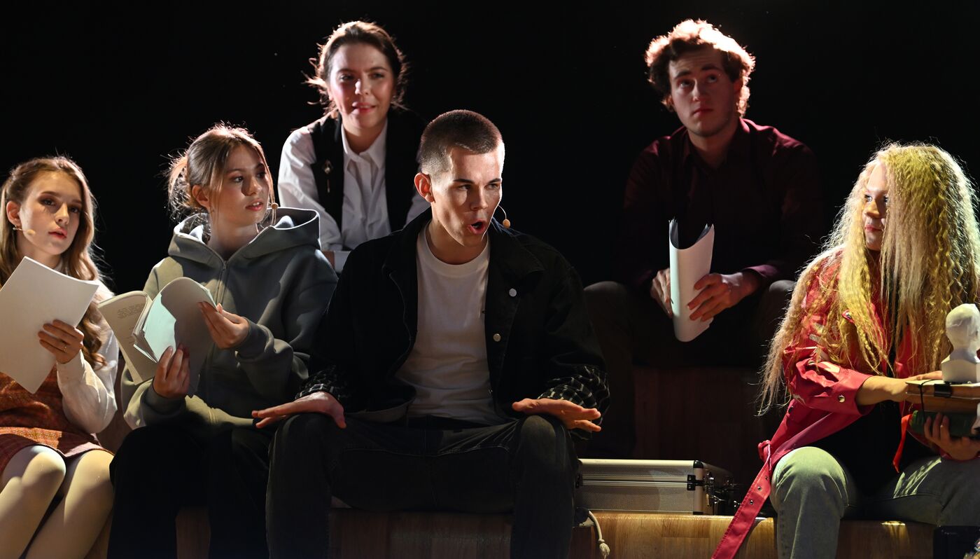 International RUSSIA EXPO forum and exhibition. Finals and awards ceremony of contest for The Hard Exam best stage production as part of Knowledge: Theater all-Russian educational project