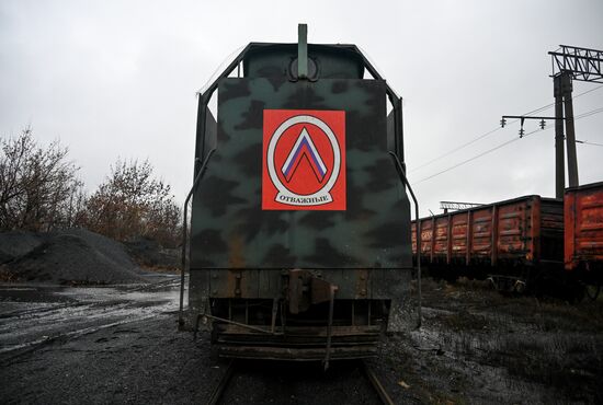 Russia Ukraine Military Operation Armored Train