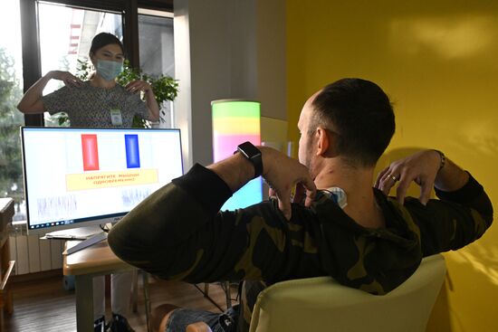 Russia Ukraine Military Operation Rehabilitation Centre