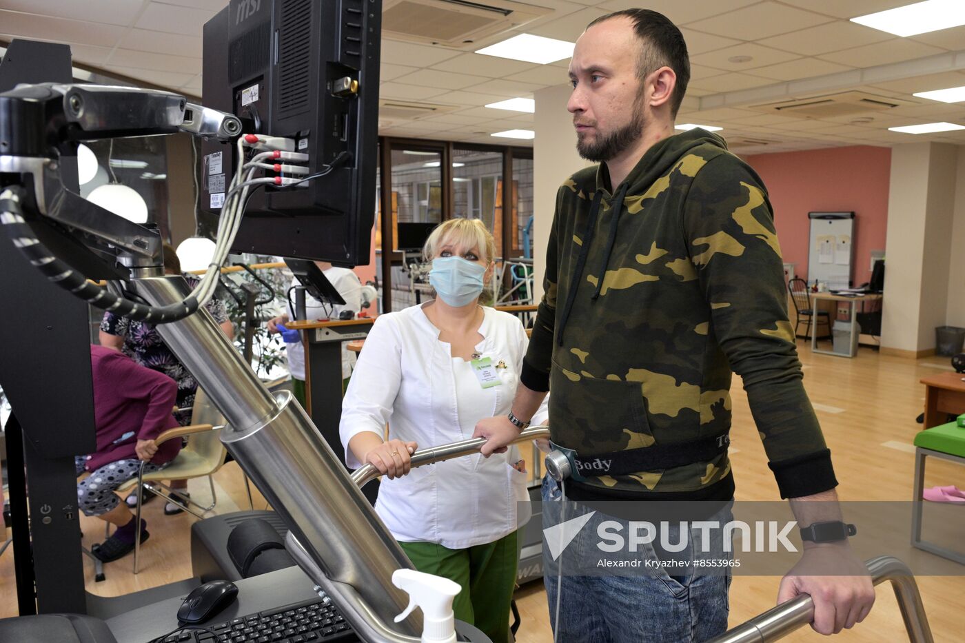 Russia Ukraine Military Operation Rehabilitation Centre
