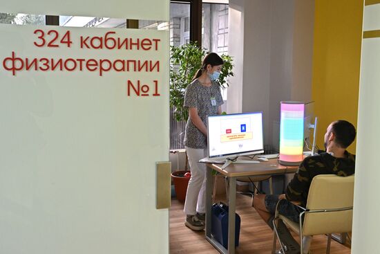 Russia Ukraine Military Operation Rehabilitation Centre