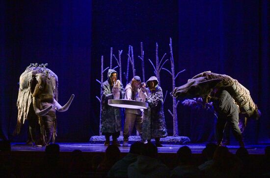 International RUSSIA EXPO forum and exhibition. Mirgachan or the Mystery of the Tunguska Meteorite stage play