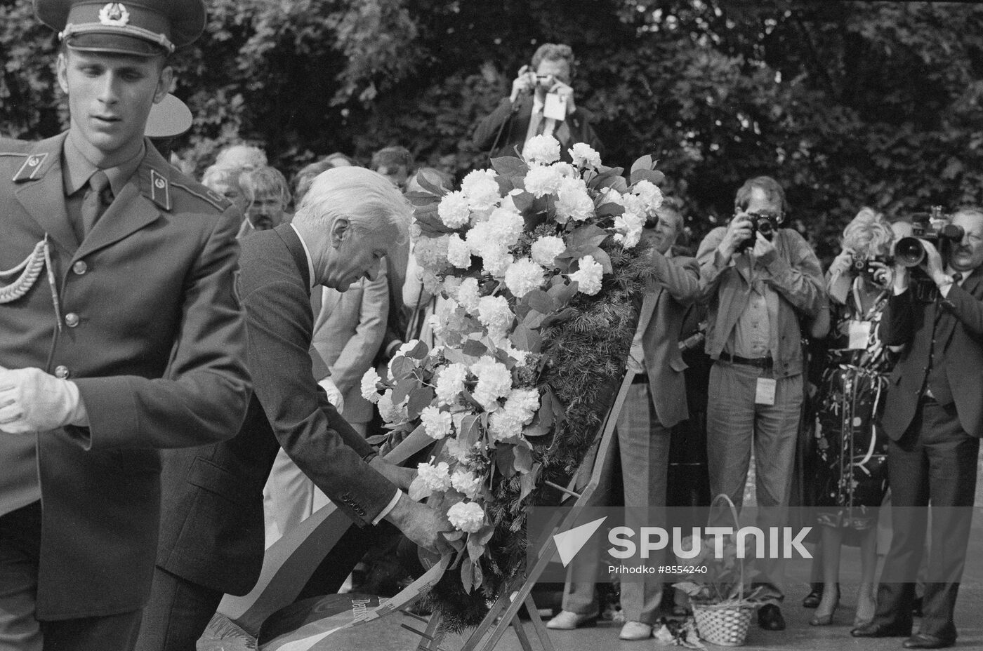 Delegation of Federal Republic of Germany visits USSR