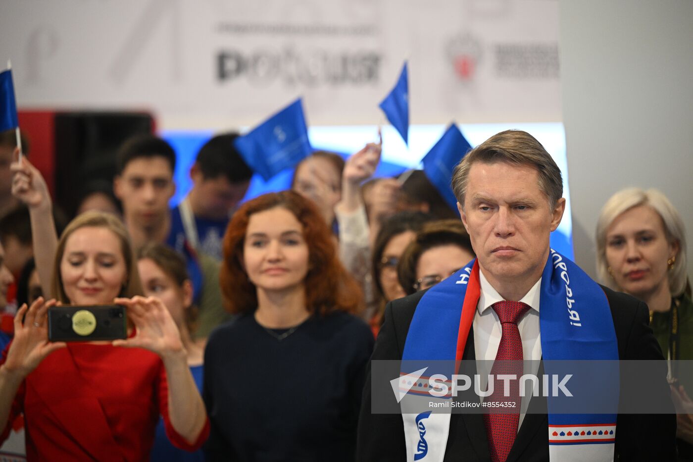 International RUSSIA EXPO forum and exhibition. Exhibition by Ministry of Healthcare, Promoting Health
