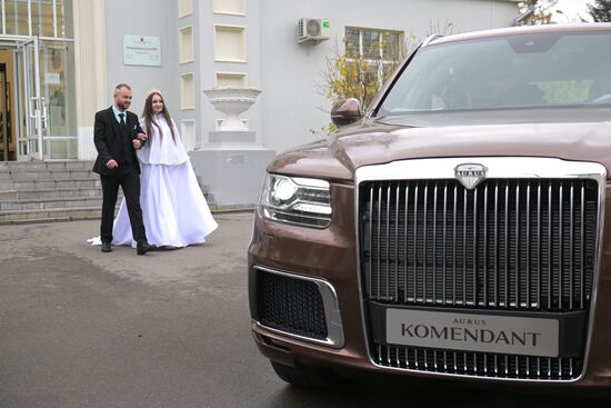 RUSSIA EXPO. Wedding at VDNKh: A Day of Cosmic Scale