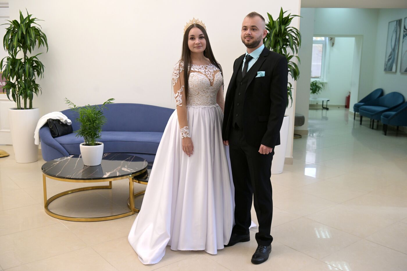 RUSSIA EXPO. Wedding at VDNKh: A Day of Cosmic Scale